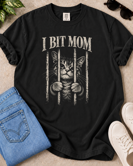 I Bit Mom T-Shirt