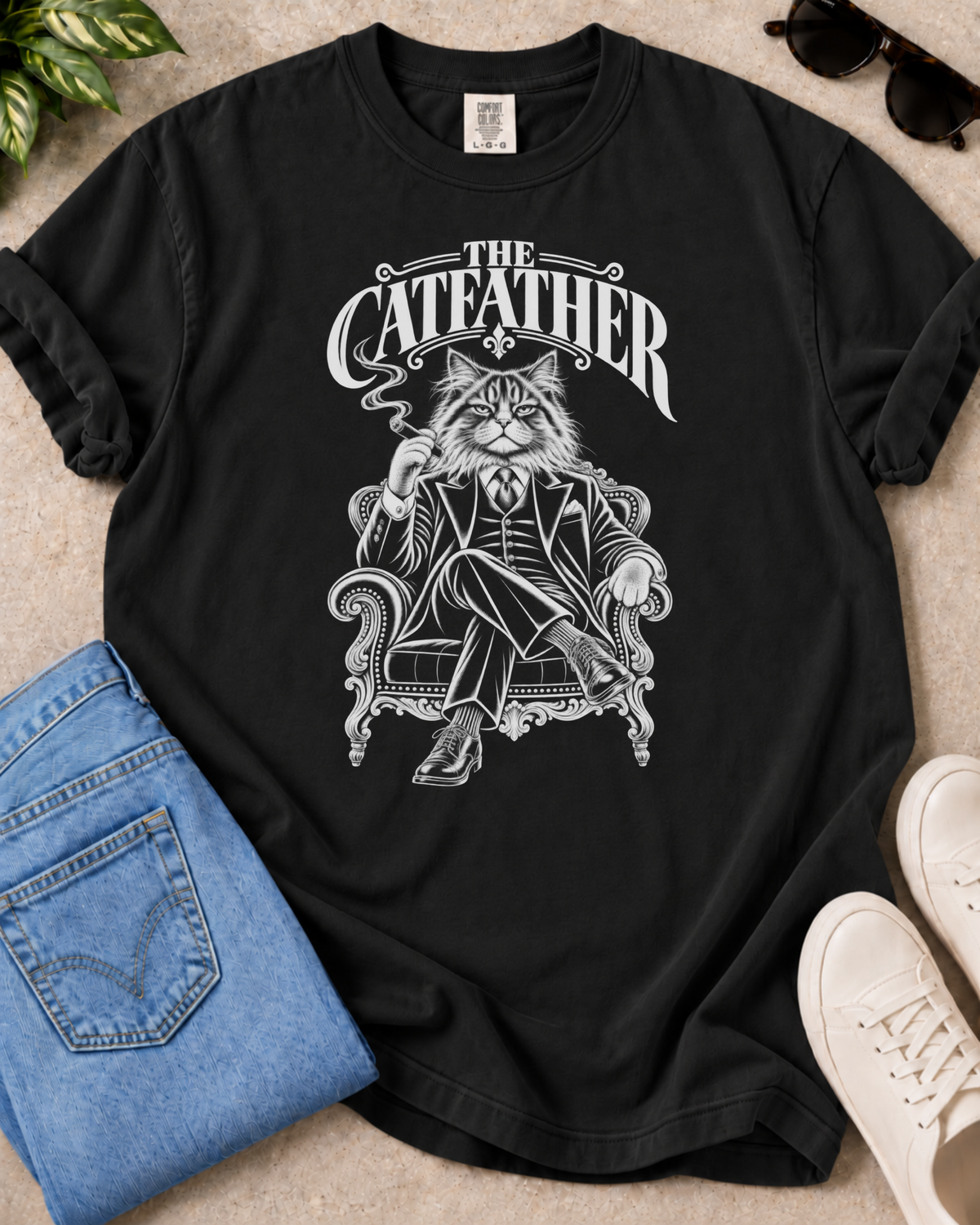The Catfather T-Shirt