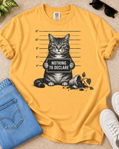 Nothing to Declare T-Shirt