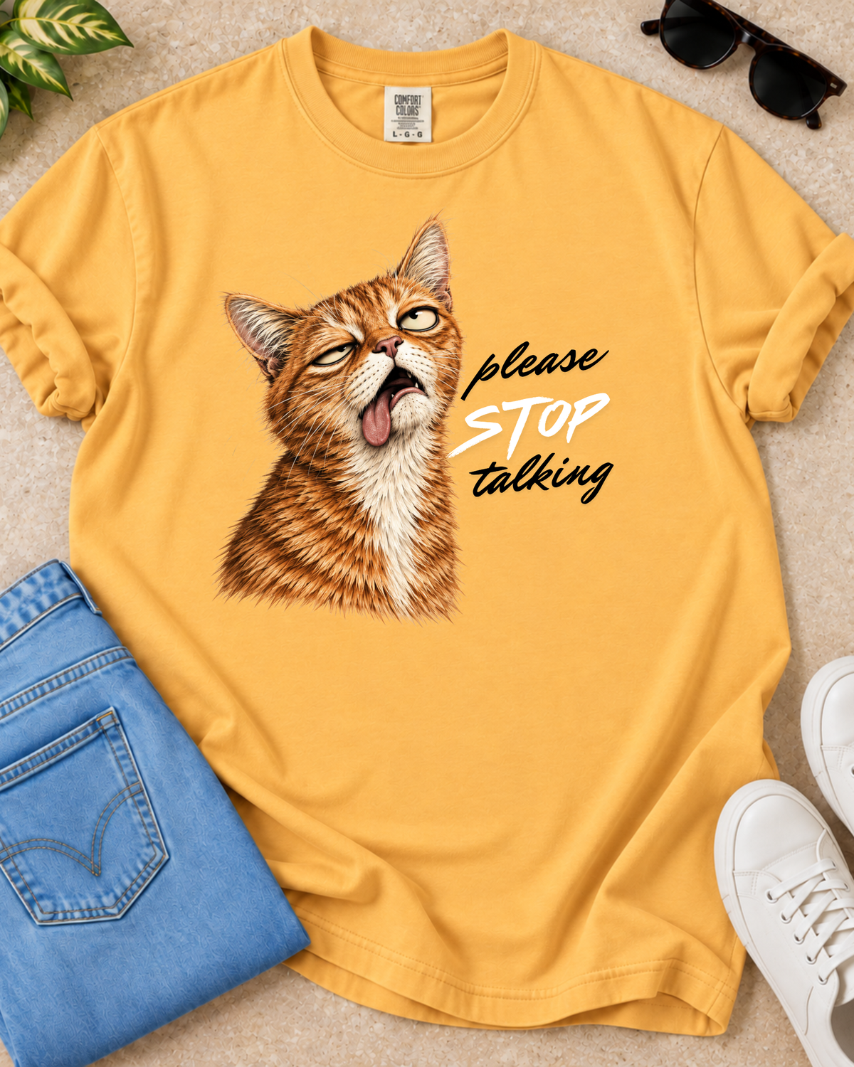 Stop Talking T-Shirt