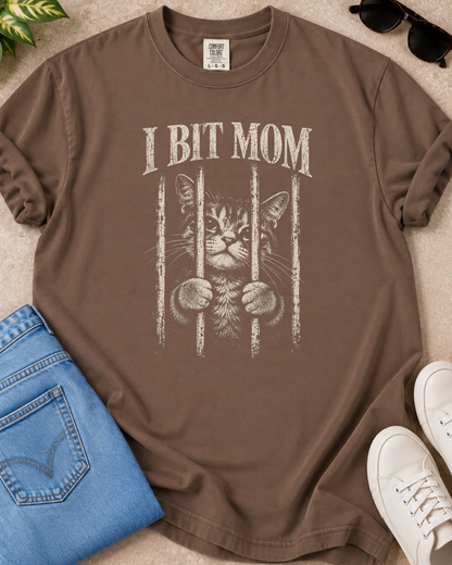 I Bit Mom T-Shirt