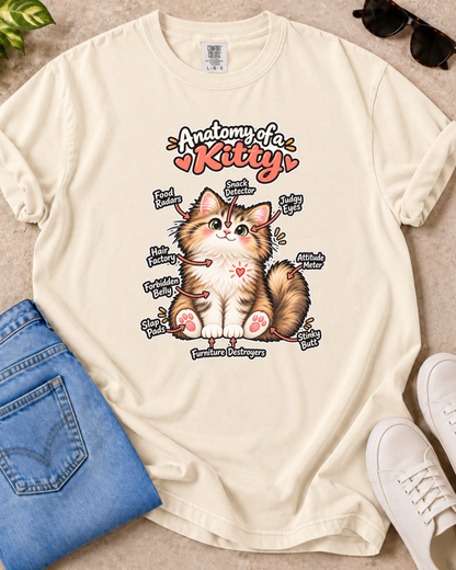 Kitty Blueprint T-Shirt
